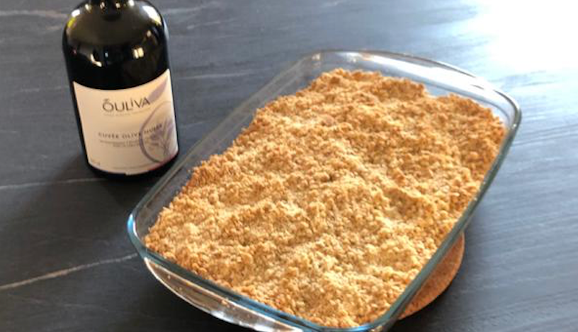 Crumble de muesli aux fruits rouges (Cuvée Olive Noire)