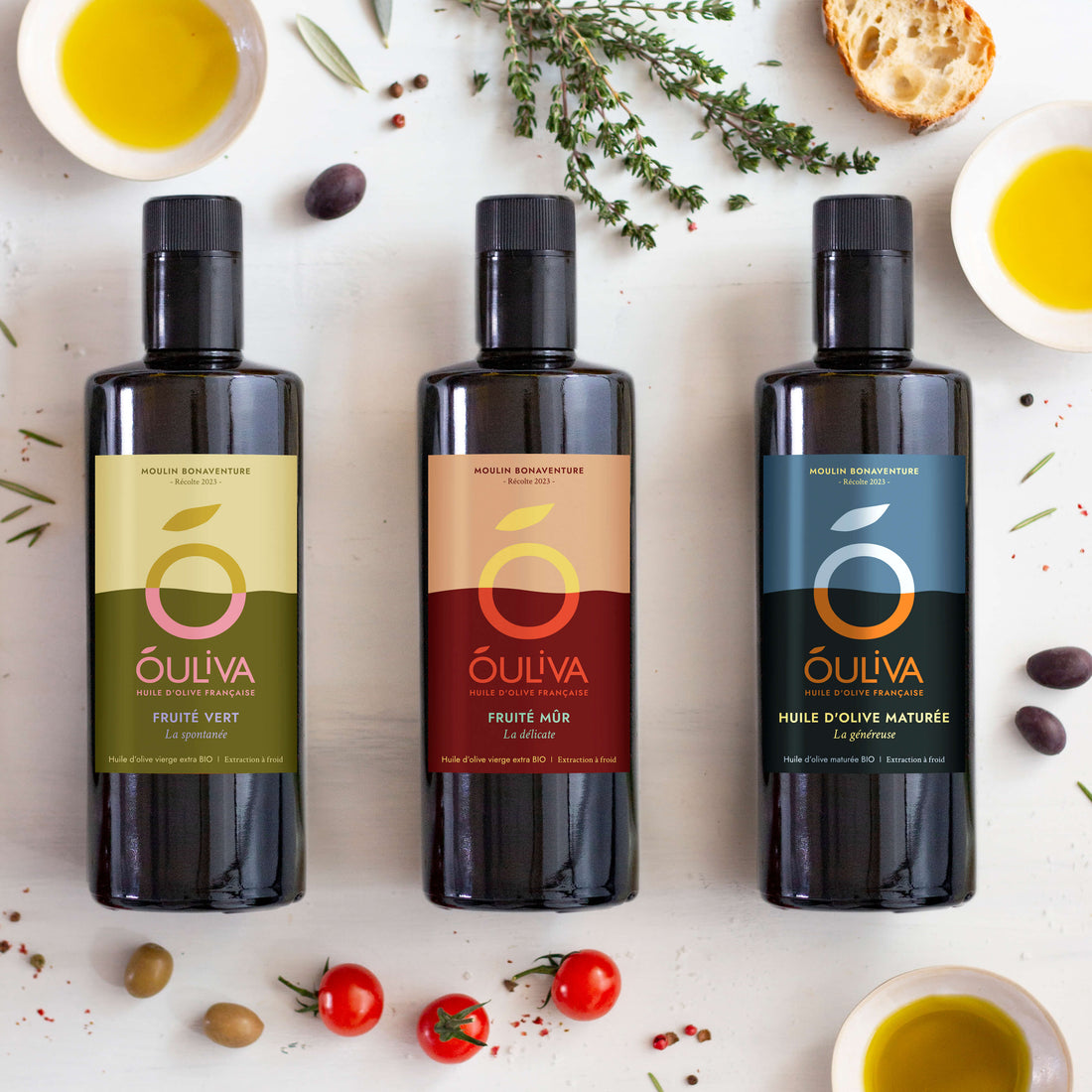 Huiles d'olive bio & françaises Óuliva