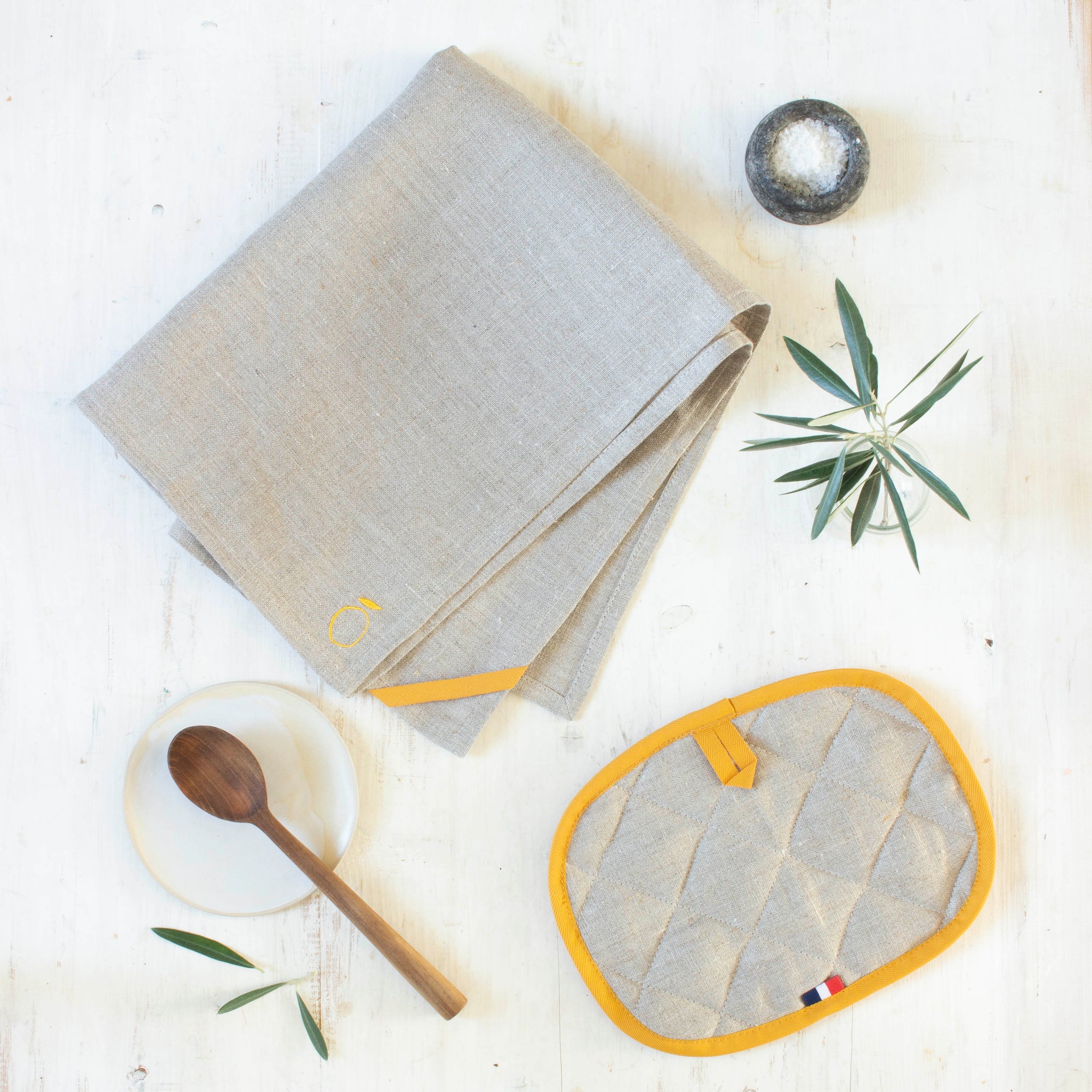 Pack les textiles de cuisine indispensable du quotidien - Óuliva